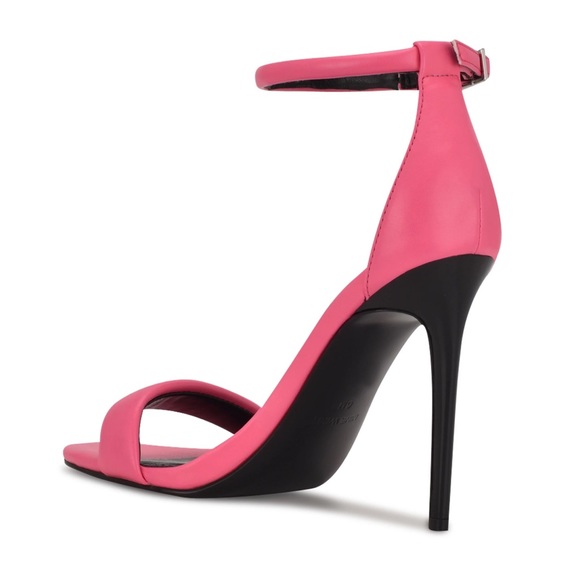 Nine West Pink Teeya Ankle Strap Sandals - Picture 3 of 5